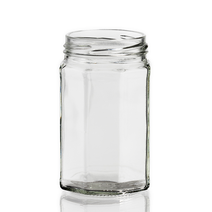 314ml – Octagonal Glass Jar