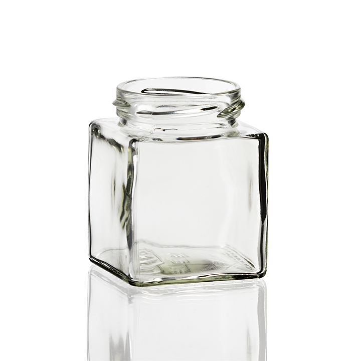 200ml – Square Glass Jar