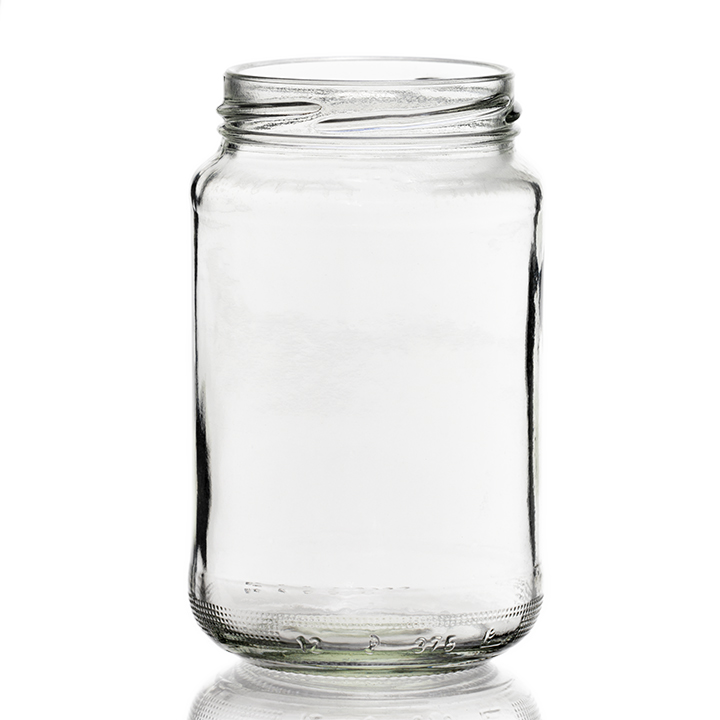 375ml – Round Glass Jar