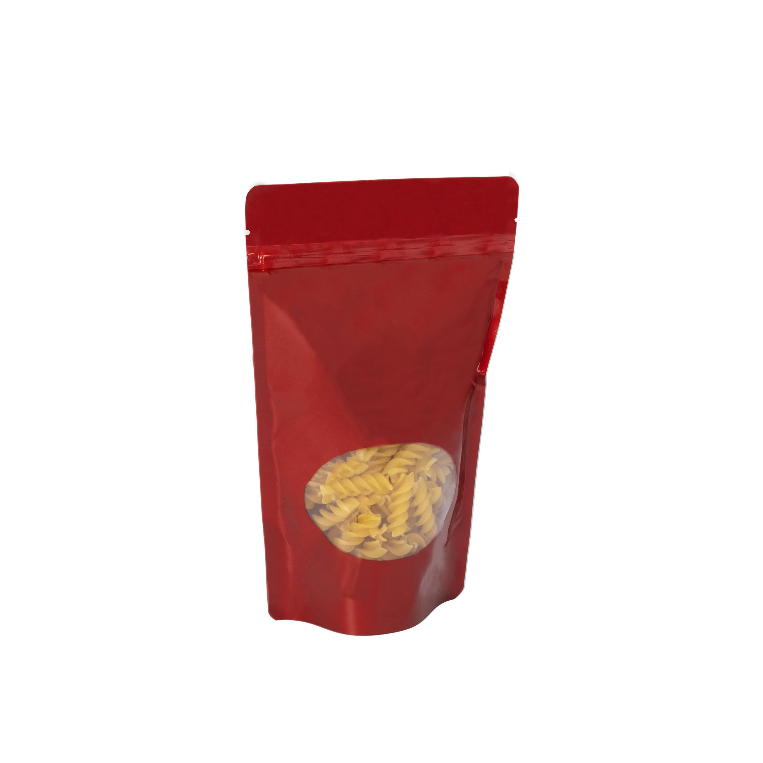 150 – 200g Red Pouch with Window