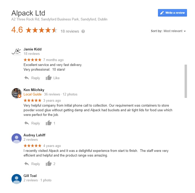 Alpack Testimonials