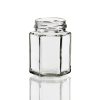 106ml - Hexagonal Glass Jar