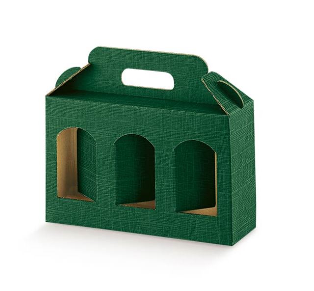 3  Jar Green – Gift Box