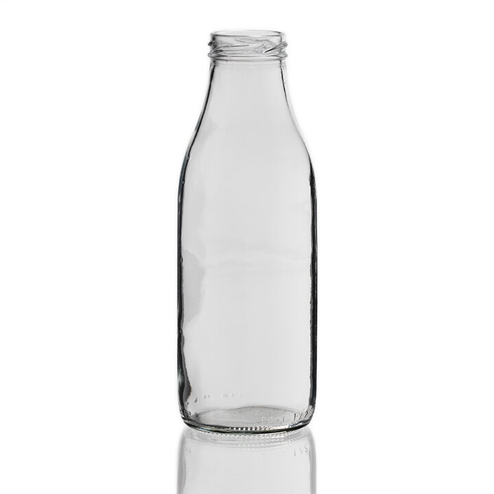 1 Litre – Glass Milk Bottle