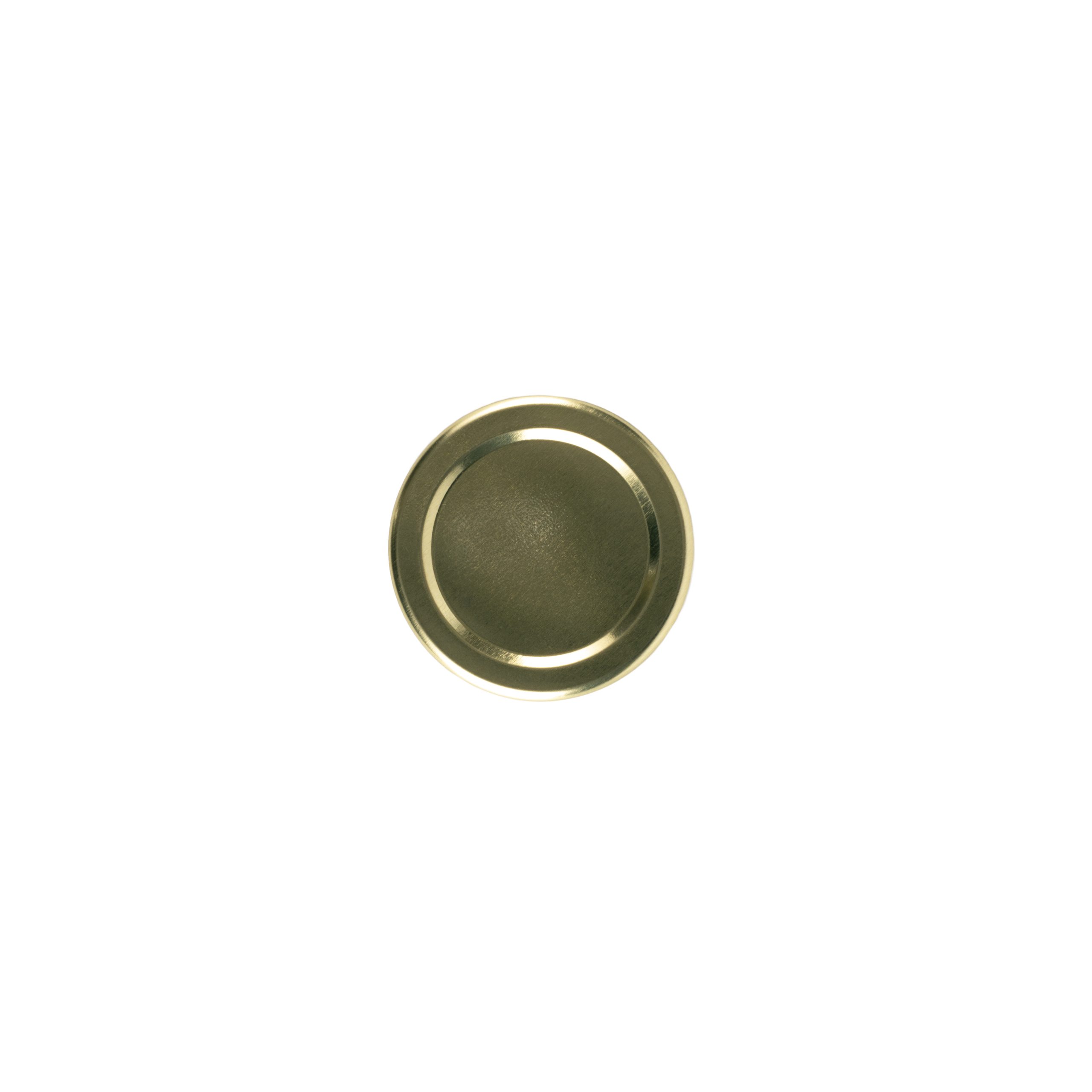 48mm – Pale Gold Twist Off Caps